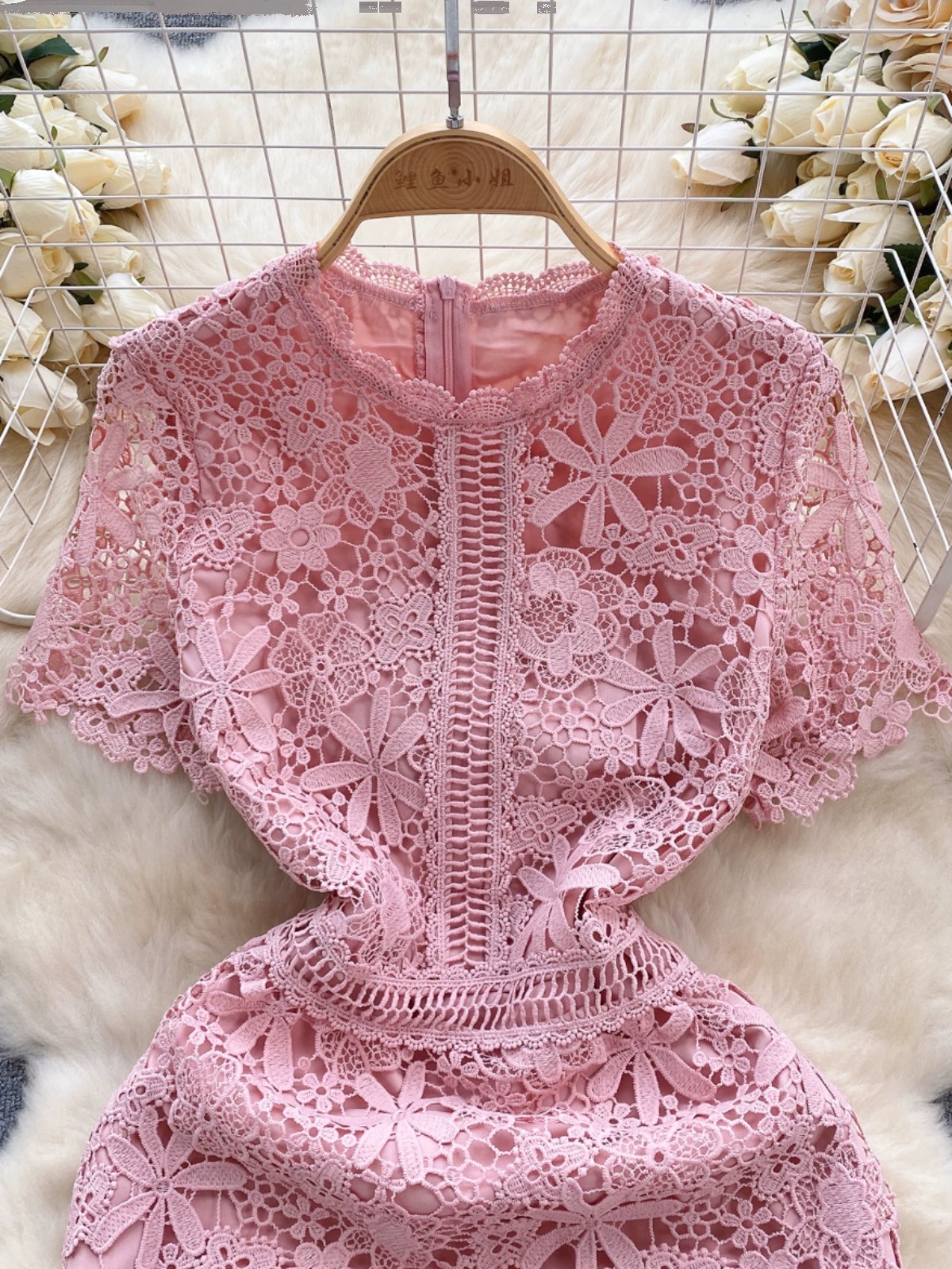 Mykonos goddess lace dress EBC173 images